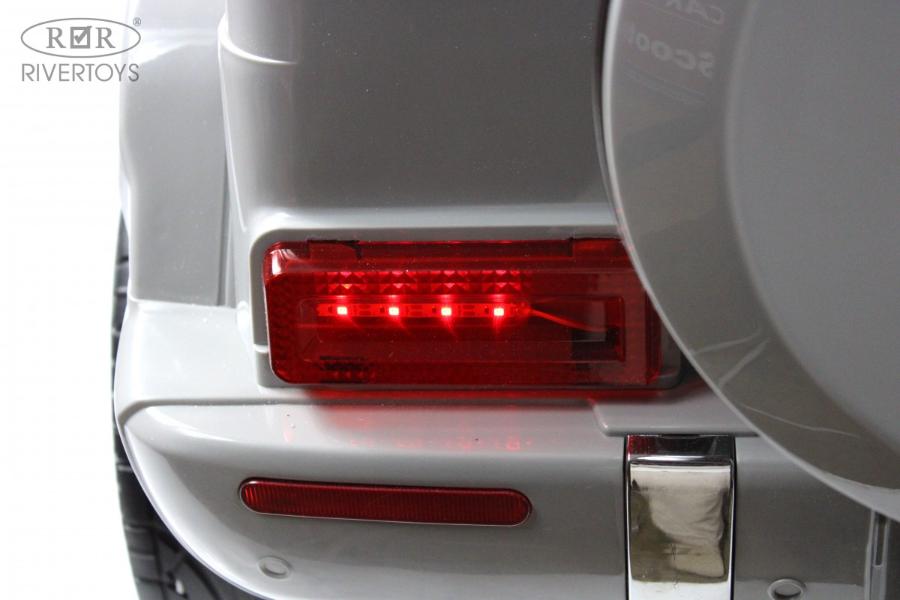 Детский электромобиль RiverToys Mercedes-AMG G63 (G111GG) 24V серый