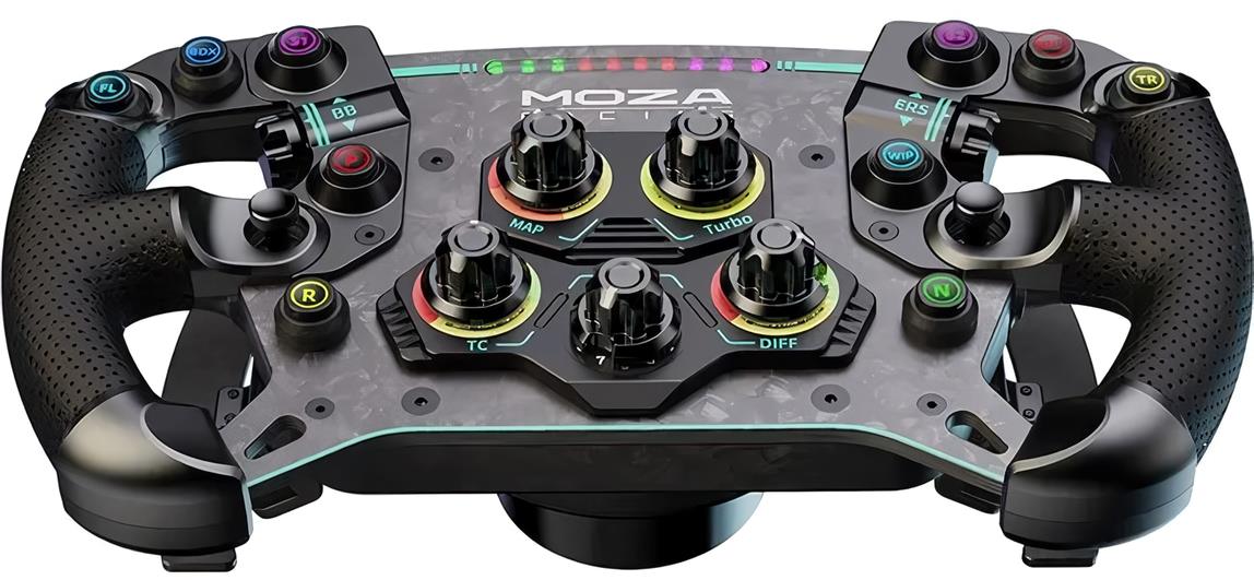 Съемное рулевое колесо MOZA GS V2P Steering Wheel (Leather) RS056