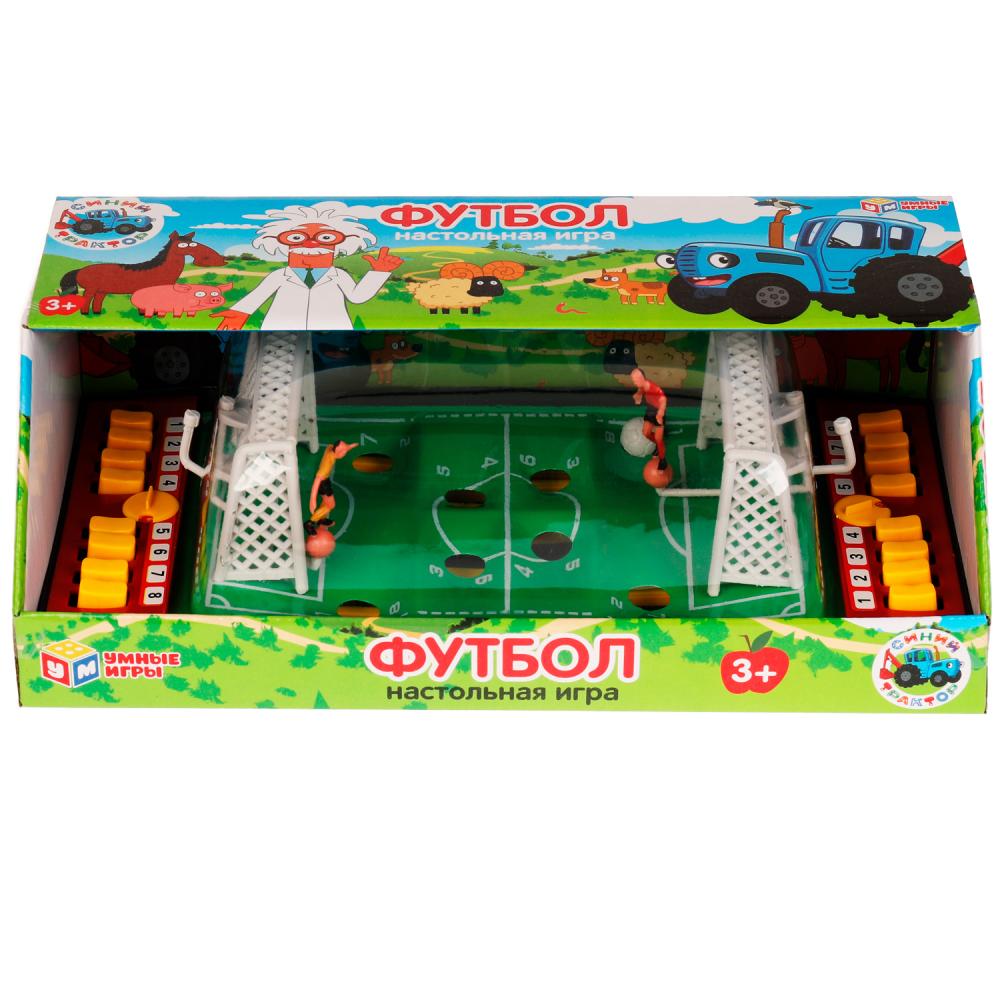 Настольная игра футбол Синий ТРАКТОР кор.30,6*10*15,8см Умные игры в кор.2*24шт 0912S156-R1