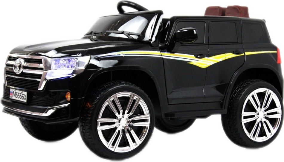 Детский электромобиль RiverToys М555БХ черный глянец