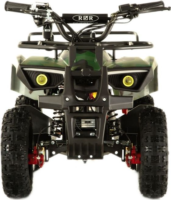 Детский электроквадроцикл RiverToys TIKI зеленый камуфляж