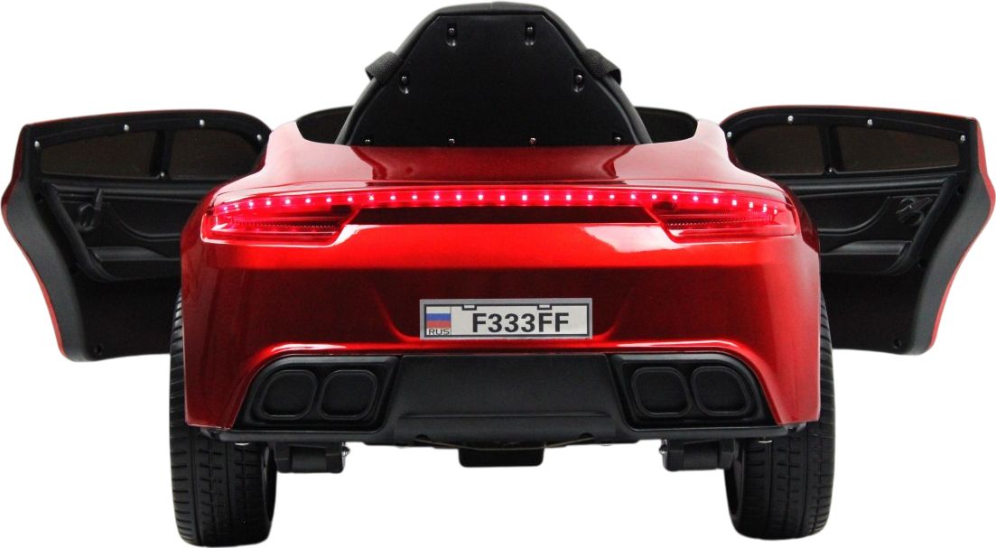 Детский электромобиль RiverToys F333FF красный глянец