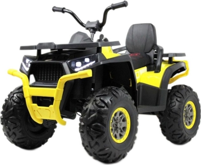Детский электроквадроцикл RiverToys H999HH жёлтый