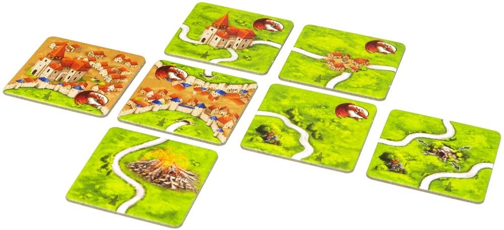 (EU) Настольная игра Hobby World Каркассон: Принцесса и дракон (доп 3)