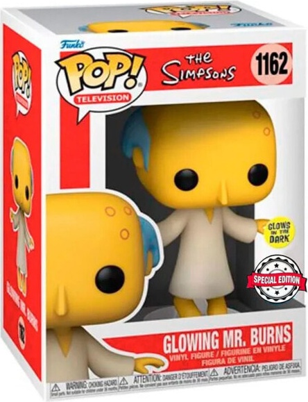 (EU) Фигурка Funko POP! Television: Glowing Mr. Burns (1162)