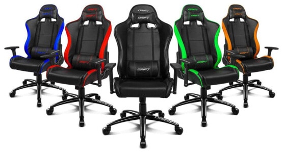 (EU) Игровое кресло DRIFT DR200B, 242582766, Чёрное