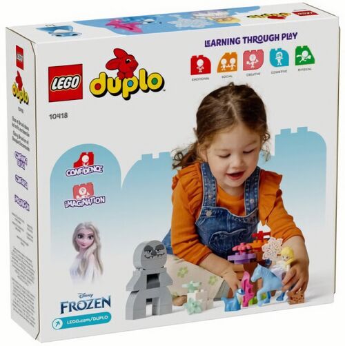 (EU) Конструктор LEGO Duplo Холодное сердце: Эльза и Бруни в Заколдованном Лесу (10418)