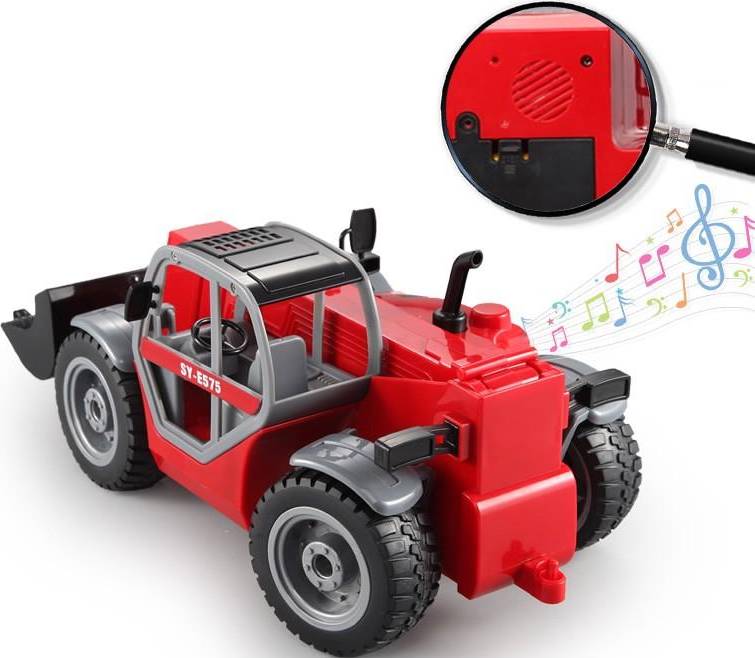 Радиоуправляемая модель Double Eagle экскаватор-погрузчик (1к16) (E575-003)