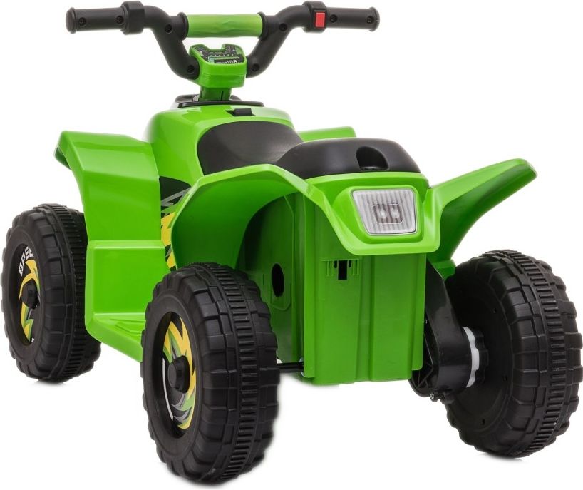 Детский электроквадроцикл RiverToys H001HH зеленый