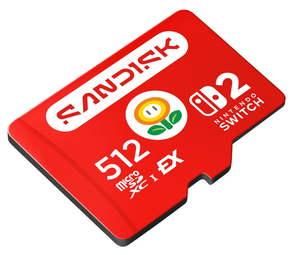 Карта памяти SanDisk MicroSD Express Card для Nintendo Switch 2 512 GB