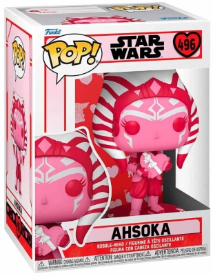 (EU) Фигурка Funko POP! Star Wars Valentines: Ahsoka (496)