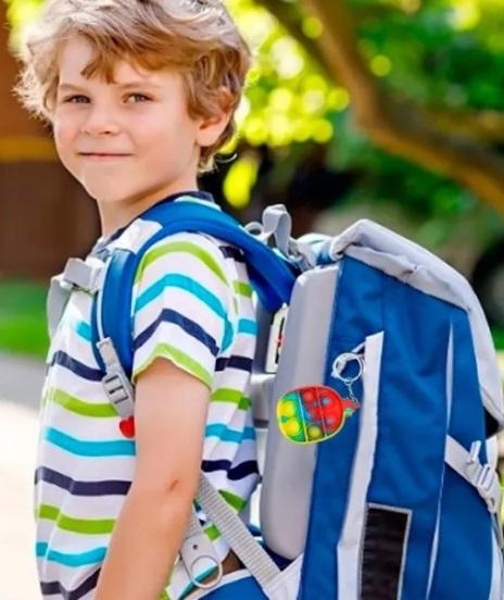 Брелок-игрушка POP IT Ананас антистресс (тактильная, сенсорная)