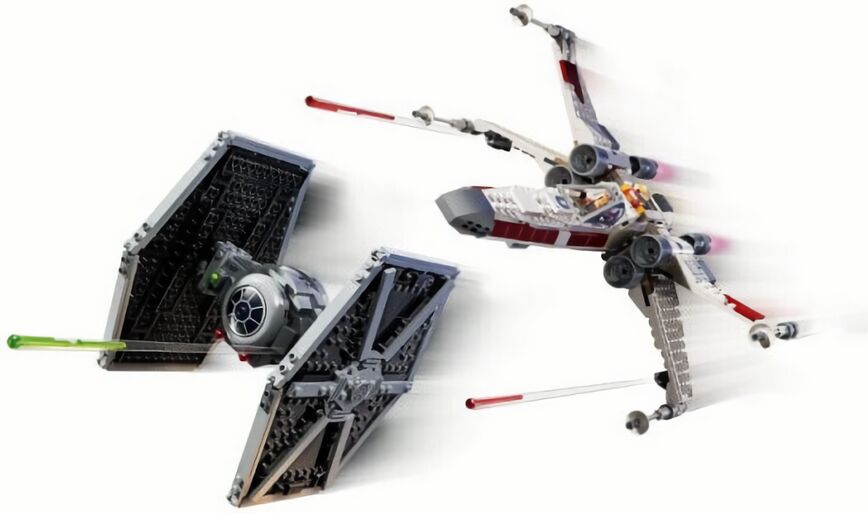(EU) Конструктор LEGO Star Wars Истребитель и гибрид X-Wing (75393)