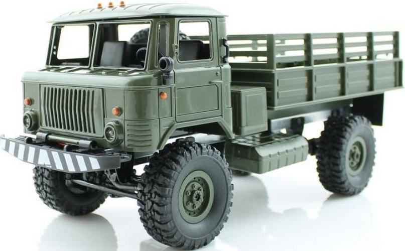 Радиоуправляемая модель WPL грузовая машина Газ 66 (1к16) зелёный