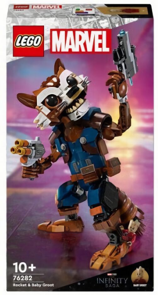 (EU) Конструктор LEGO Marvel Супер герои Ракета и Малыш