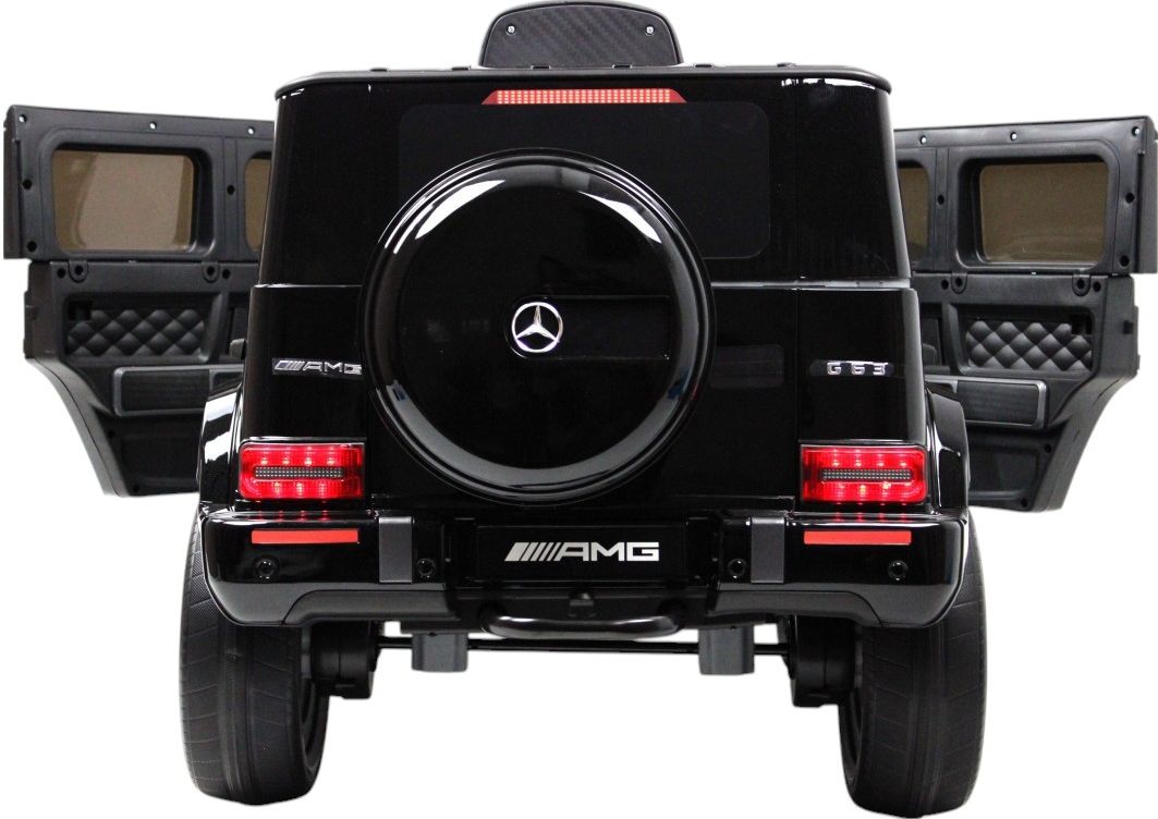 Детский электромобиль RiverToys Mercedes-Benz G63 4WD (Mercedes-AMG-G63-4WD-K999KK-BLACK-GLANEC) черный глянец