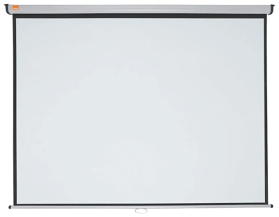(EU) Проекционный экран NOBO 1902392W (настенный рулонный, 16:10, 175x109 см), Белый