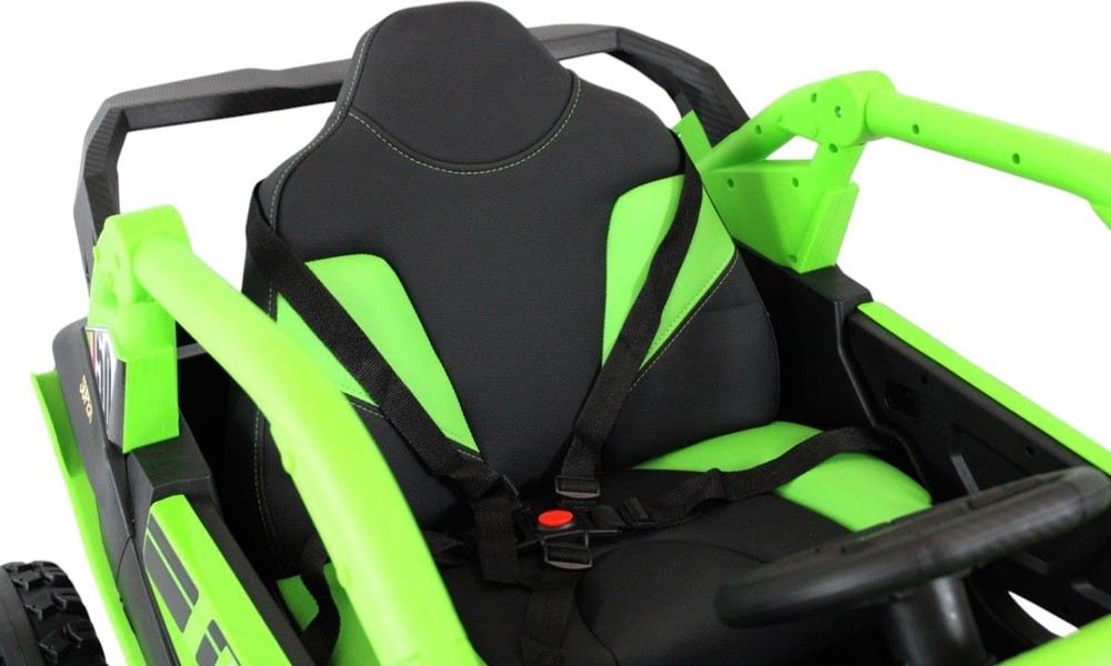 Детский электромобиль RiverToys (Z707ZZ) (зеленый)