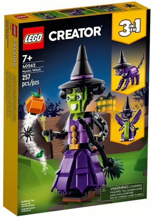 (EU) Конструктор LEGO Creator Хэллоуин: Таинственная ведьма (40562)