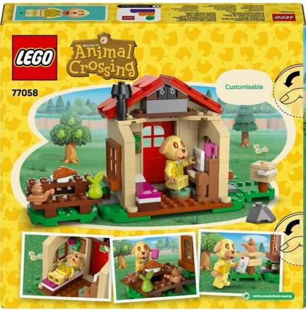 (EU) Конструктор LEGO Animal Crossing Уютный дом Пчелки (77058)