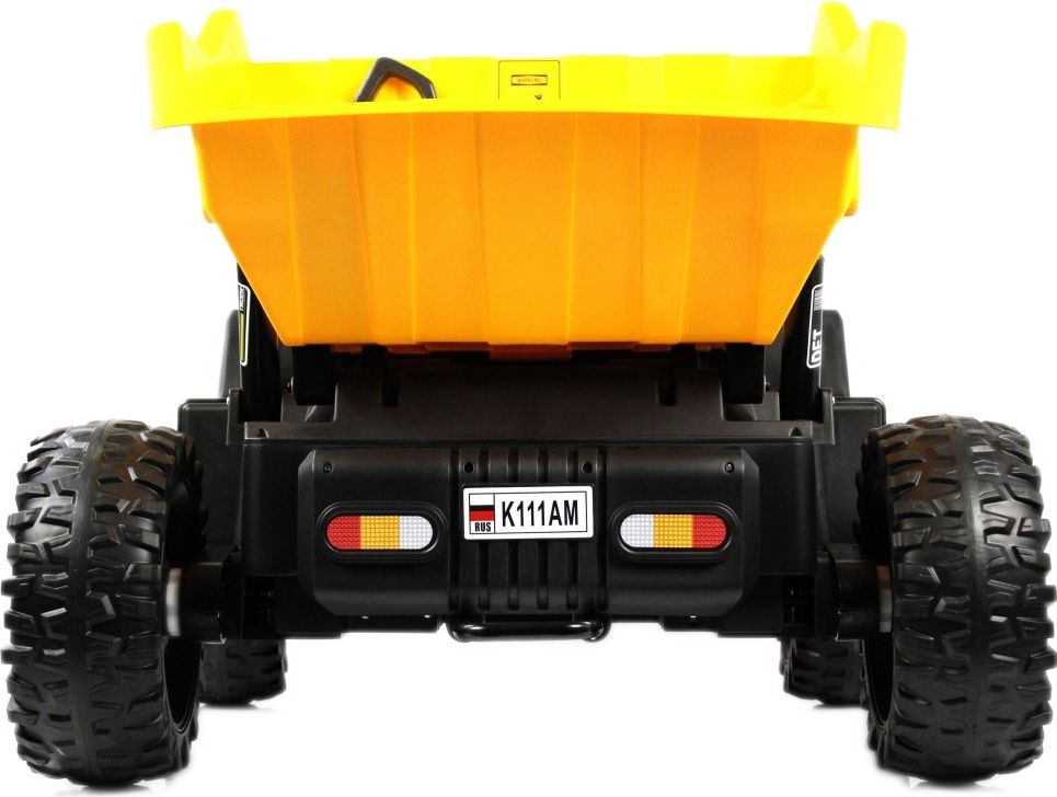 Детский электромобиль RiverToys K111AM жёлтый