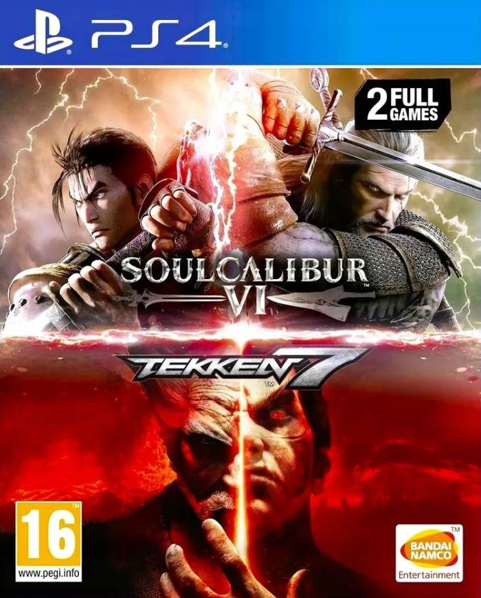Игра Tekken 7 Soul Calibur VI - Double Pack PS4 русская версия 2427₽