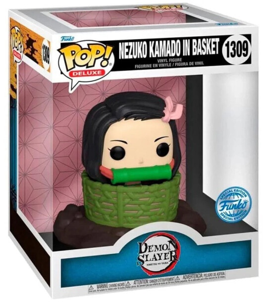 (EU) Фигурка Funko POP! Deluxe: Nezuko Kamado in Basket (1309)