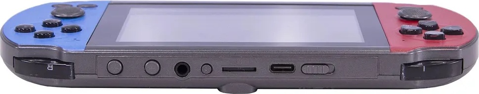 Портативная игровая ретро-приставка PGP aio Union NV40 (красно-синяя)