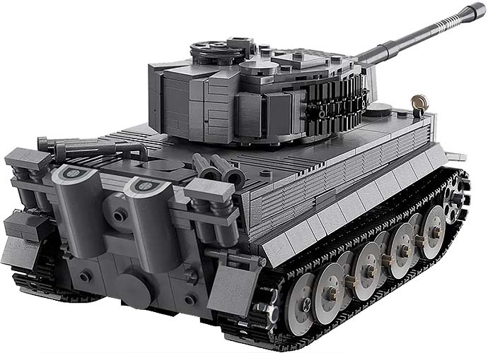 Радиоуправляемый конструктор CaDA MASTER Немецкий танк Тигр (925 деталей)(C61071W)