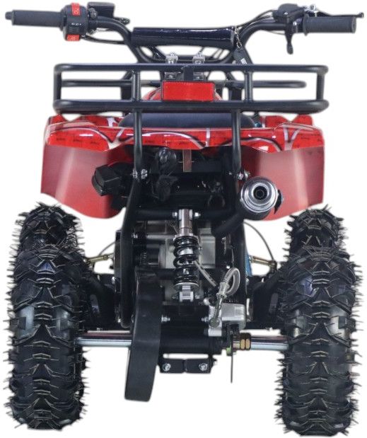 Детский квадроцикл RiverToys (TIGER-RED-SPIDER) красный спайдер