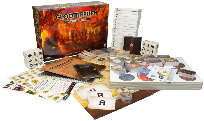 Настольная карточная игра Hobby World Gloomhaven. Мрачная Гавань (181972)