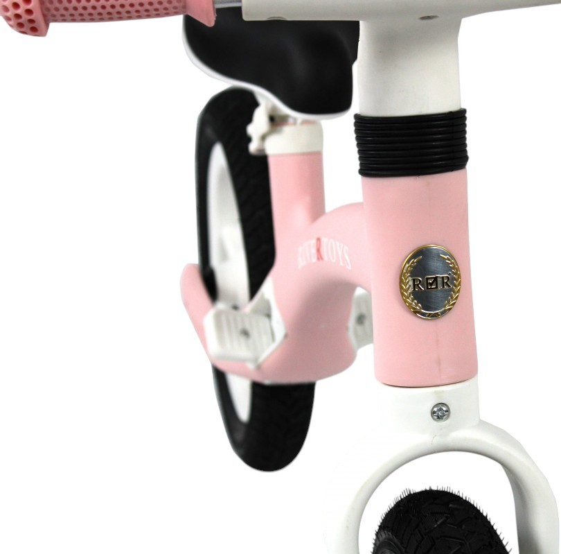 Детский беговел RiverToys (HB-001) (розовый)