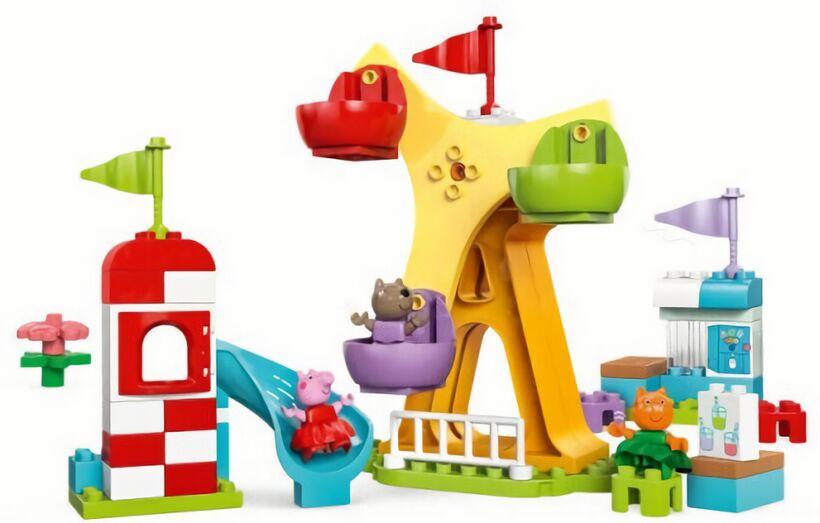 (EU) Конструктор LEGO Duplo Свинка Пеппа: Ярмарка (10453)