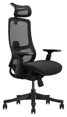 (EU) Офисное кресло CROMAD Se1300 Senior, Чёрное