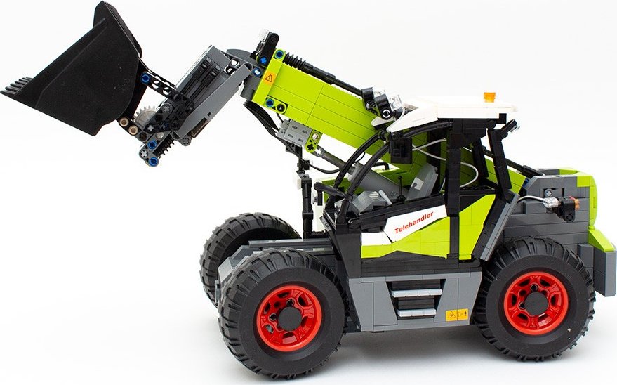 Радиоуправляемый конструктор Double E Cada Technics бульдозер-погрузчик (1469 деталей)(C61051W)