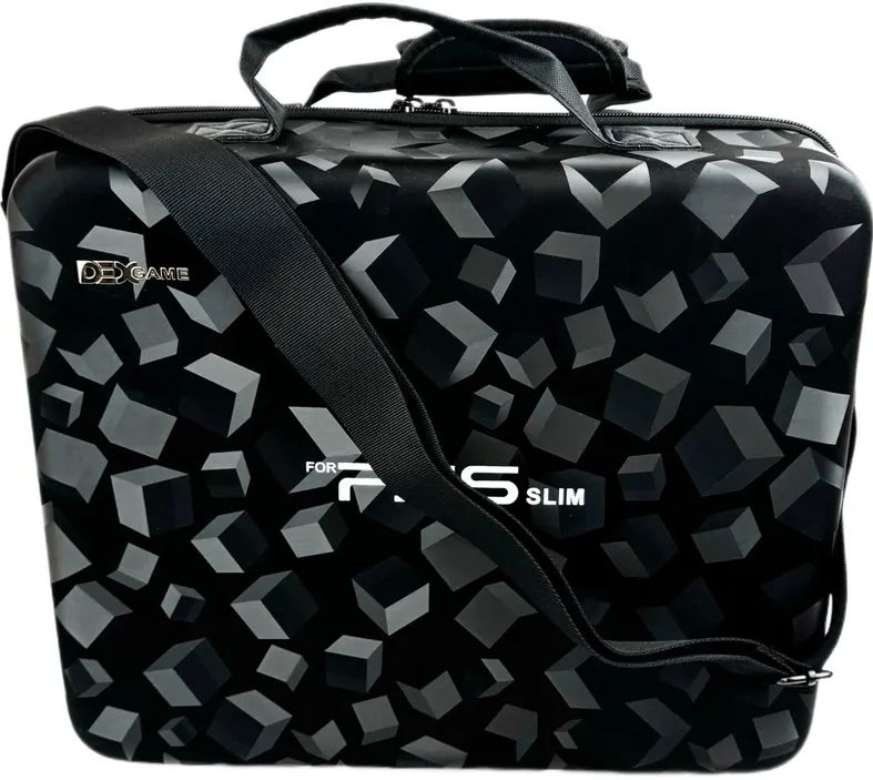 Сумка для консоли PS5 Slim Super Cube (черный)