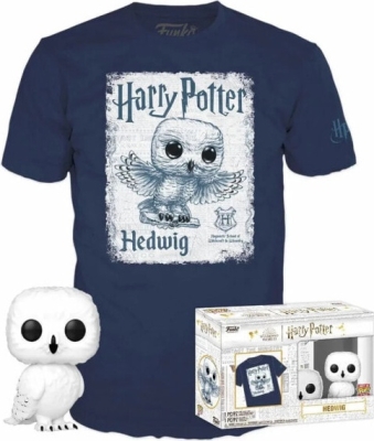 (EU) Футболка и фигурка Funko POP! Harry Potter: Hedwig with T-Shirt + (63605)