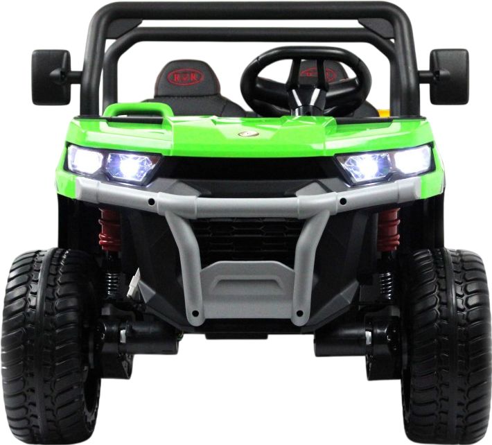 Детский электромобиль RiverToys H005HH зеленый