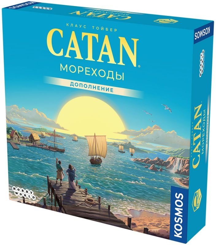 (EU) Настоьная игра Hobby World Catan: Мореходы (доп)