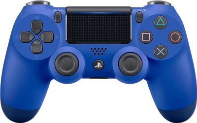 Геймпад Sony DualShock Original Wave Blue (синяя волна) (REF)