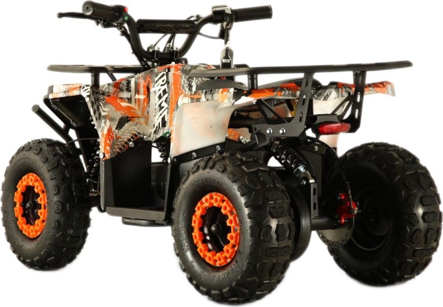 Детский электроквадроцикл RiverToys MIKA LUX оранжевый