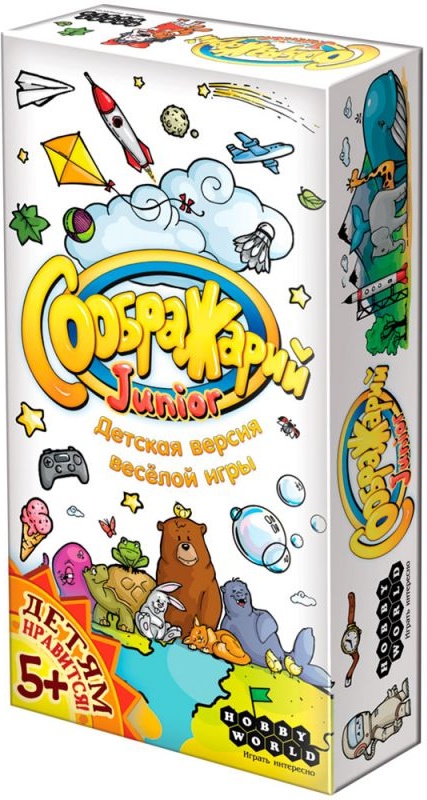 (EU) Настольная игра Hobby World Соображарий Junior