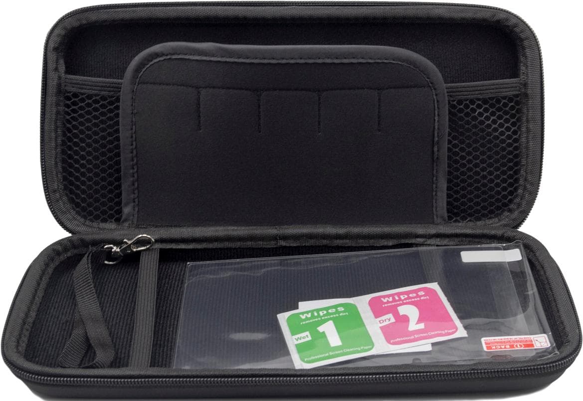 Набор аксессуаров Artplays чехол и защитная плёнка для Nintendo Switch (чёрный)