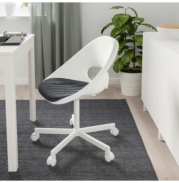 (EU) Подушка на стул IKEA PYNTEN, Чёрная