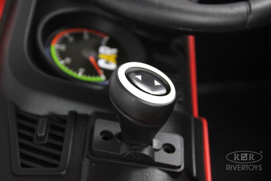 Детский электромобиль RiverToys C444CC темно-красный