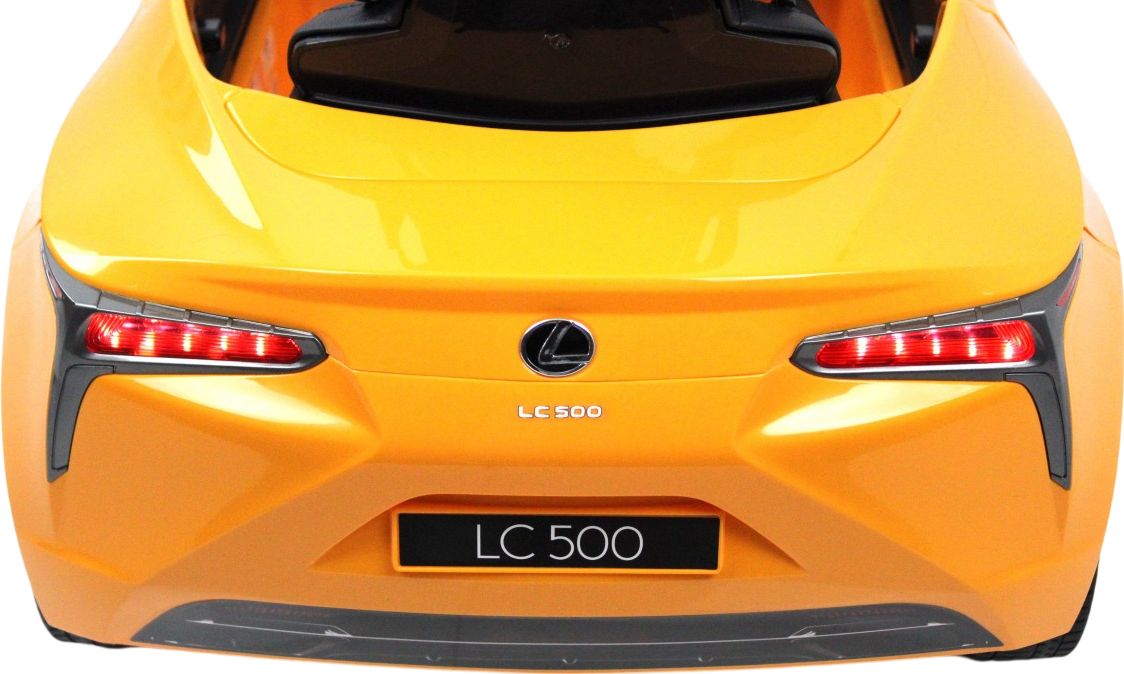 Детский электромобиль RiverToys Lexus LC 500 (JE1618) желтый