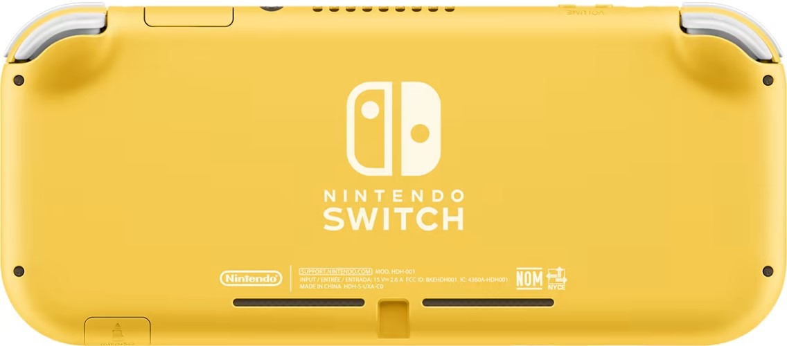 Nintendo Switch Lite Yellow 32GB  + 2 защитных стекла + Игра Teenage Mutant Ninja Turtles: The Cowabunga Collection