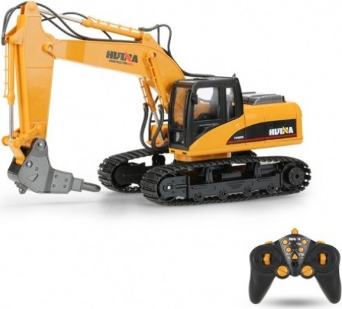 Радиоуправляемая модель экскаватор-отбойник Hui Na Toys масштаб 1к14 (HN1560)