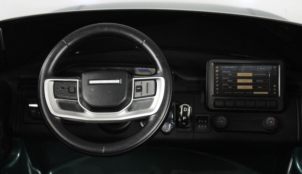 Детский электромобиль RiverToys Y999YY зеленый глянец