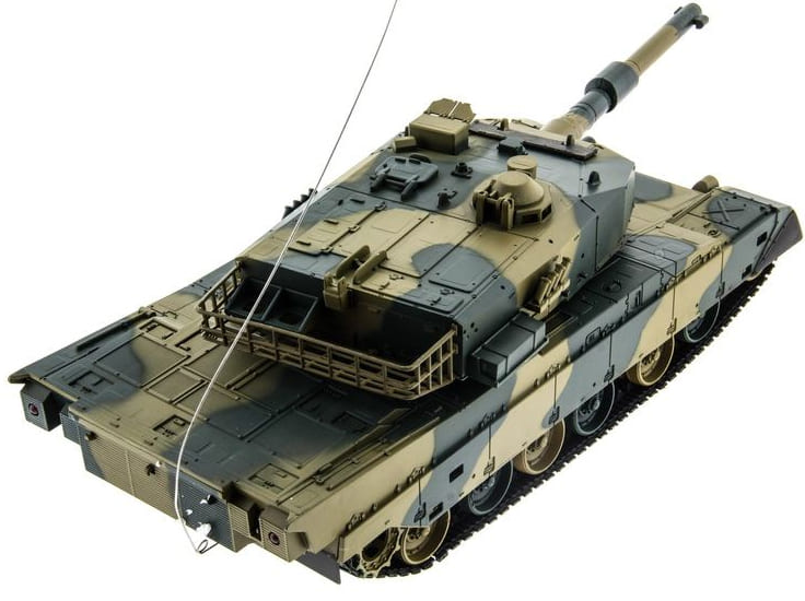 Р/У танк Heng Long 1/24 TYPE 90, стреляет шариками, RTR, 3808